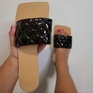 Black sandals